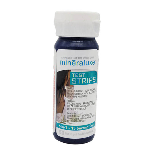 Mineraluxe - Bandelettes de Tests pour Piscines et Spas 50 pcs DML09770