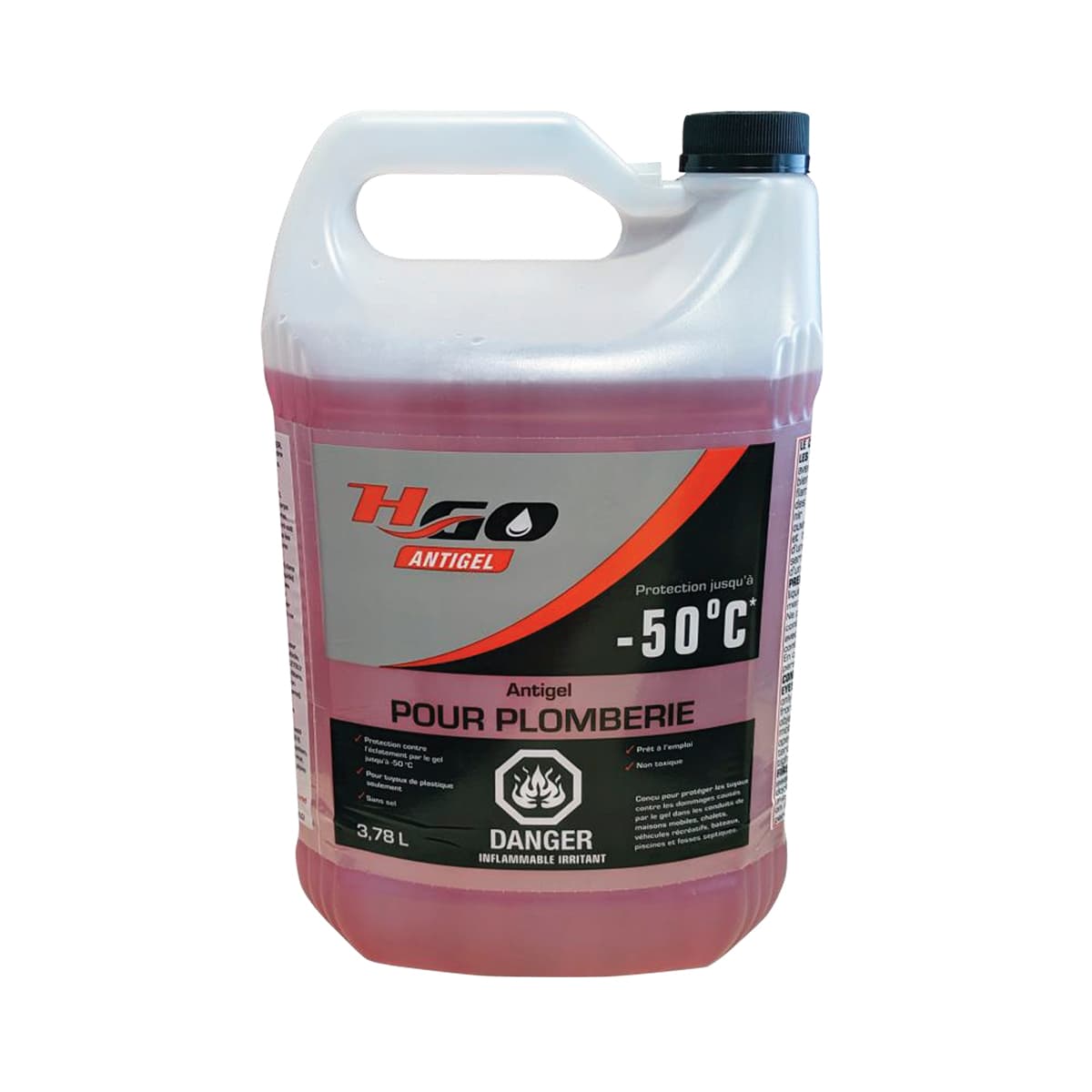 H-Go Antigel pour Plomberie 3.78L - Code 6000860316