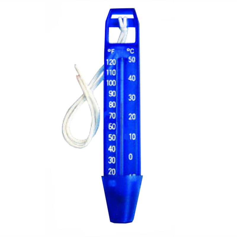 Poolstyle Thermomètre Flottant 10 po Bleu