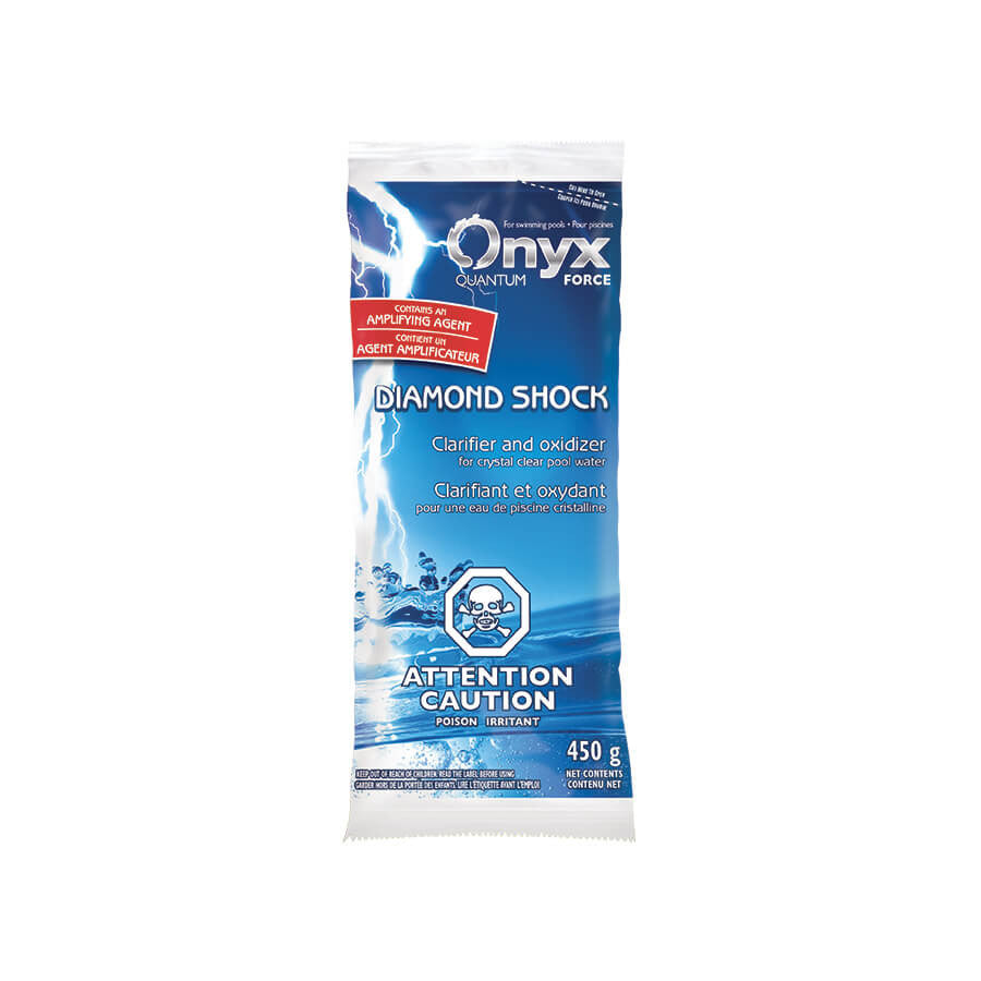 Onyx Diamond Shock 450gr - Oxydant chloré — Chimie | Destination Piscine Aide St-Bruno