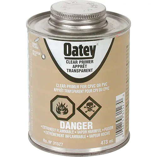 Oatey Apprêt transparent, 16 oz COL-31527 | Destination Piscine Aide St-Bruno