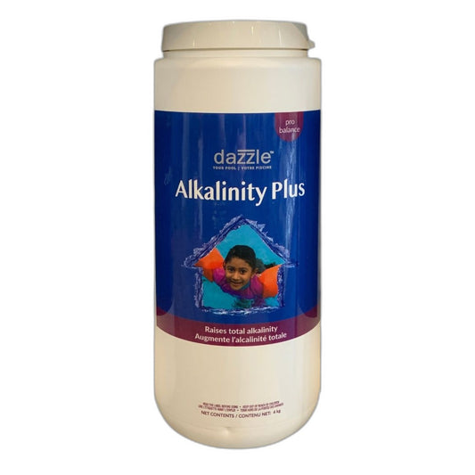 Dazzle Alkalinity Plus 4kg DAZ04002 — Chimie | Destination Piscine Aide St-Bruno
