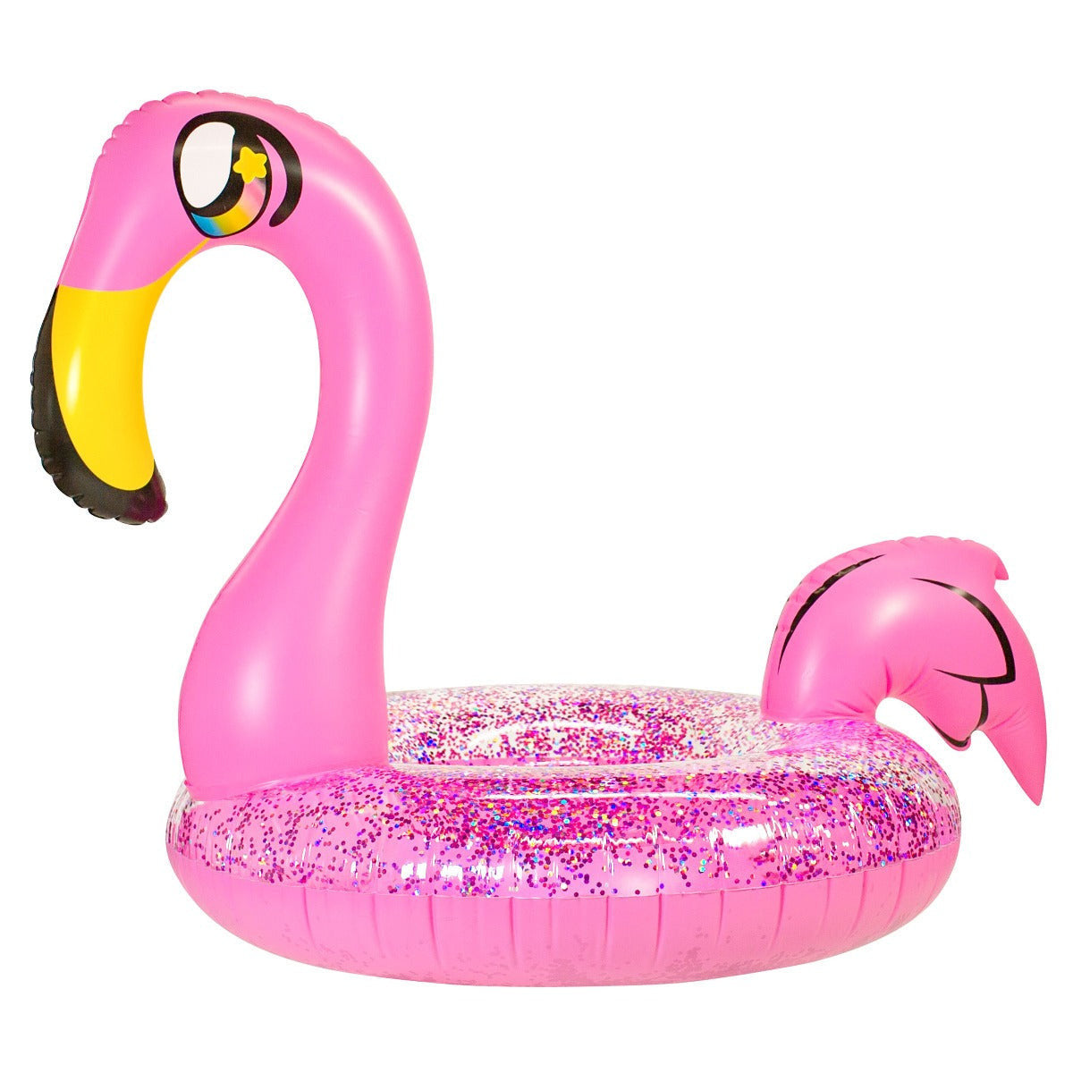Pool Candy Flamant Rose Paillettes Brillantes Flottant — Accessoires | Destination Piscine Aide St-Bruno