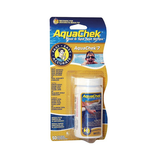 AquaChek 7 Languettes de Test pour Piscine et Spa