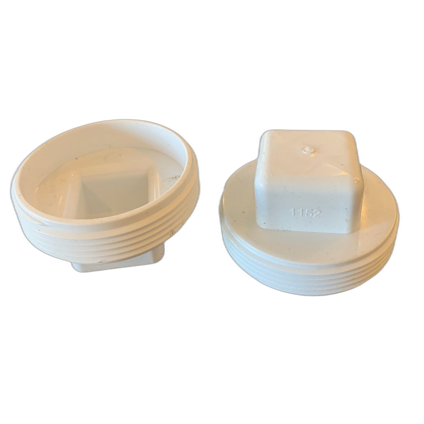 Bouchon Blanc 2" - Fermeture de Conduit (D106020)
