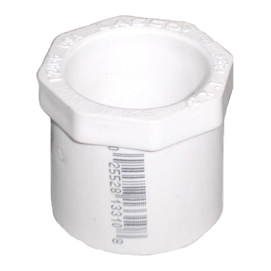 Westlake Pipe & Fittings Douille réductrice en PVC 2 » x 1.5 » Spigot x Slip SCH40 437251bc
