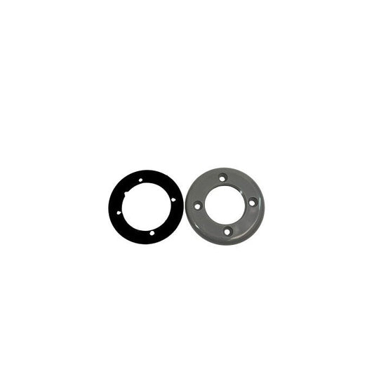 Plastron fileté et adaptateur de joint gris Moov MOV-301-0004 pour lumière PAR56