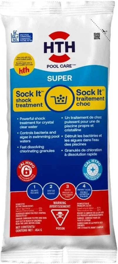 HTH Super Sock it traitement shock 454g 68%